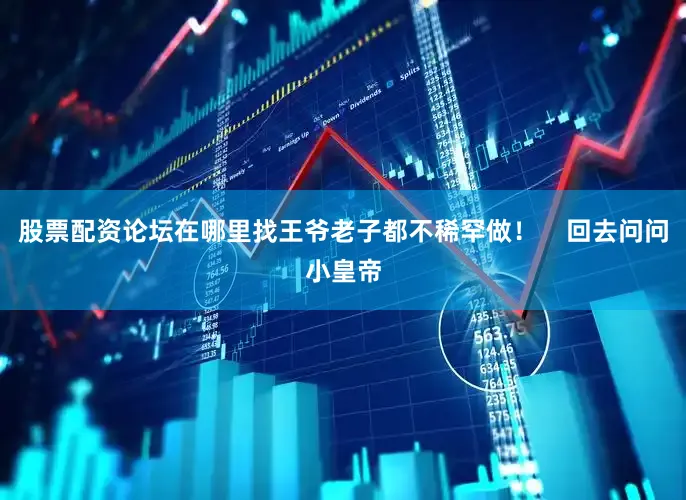 股票配资论坛在哪里找王爷老子都不稀罕做！    回去问问小皇帝
